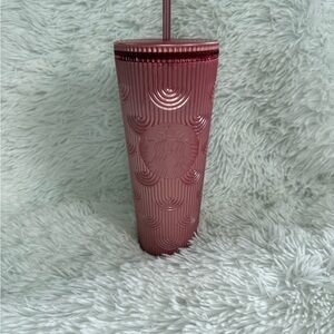 Starbucks Rose Tumbler with Straw